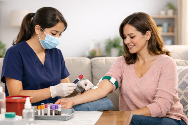 Toma de muestra a domicilio